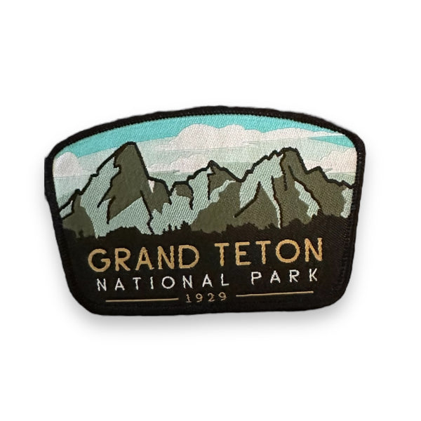 Grand Teton National Park - Iron On Patch