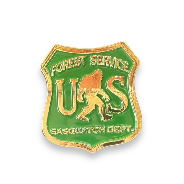 Sasquatch Department Pin