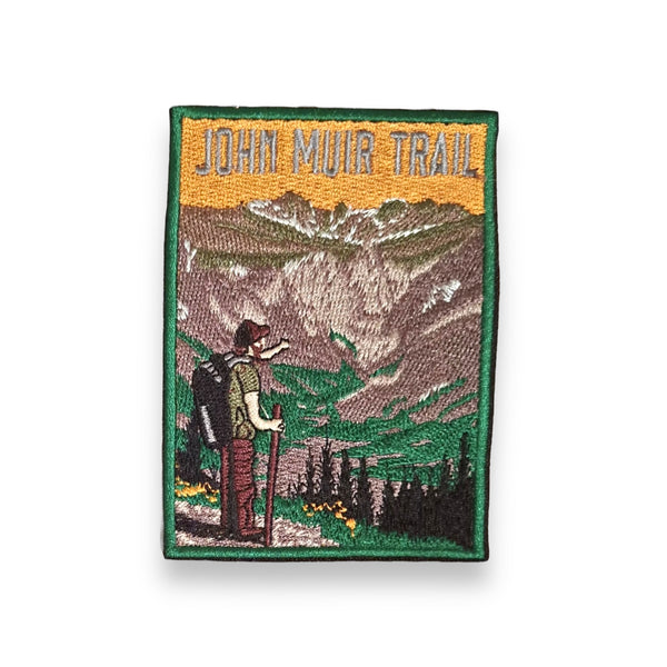 John Muir Trail Iron On Patch