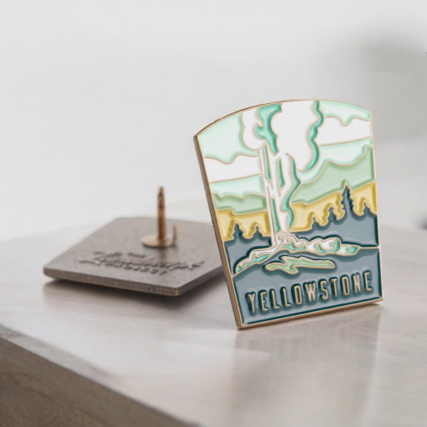 Yellowstone National Park Enamel Pin