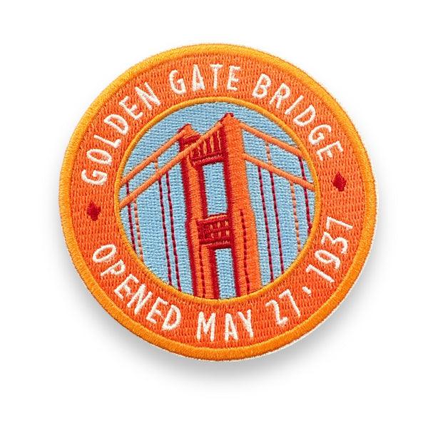 Golden Gate Bridge Iron On Patch