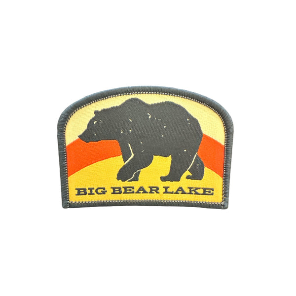 Big Bear Lake Iron On Patch