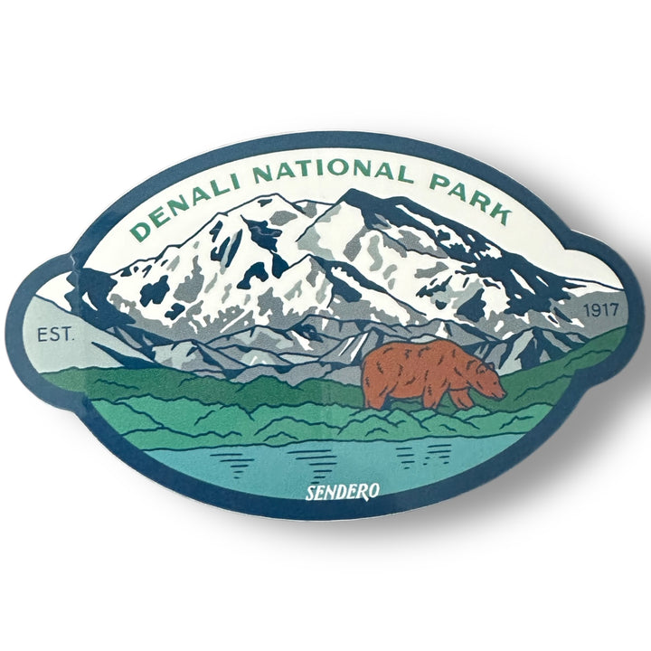 Denali National Park Sticker