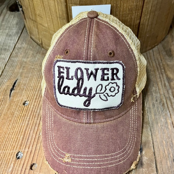 “Flower Lady” Hat