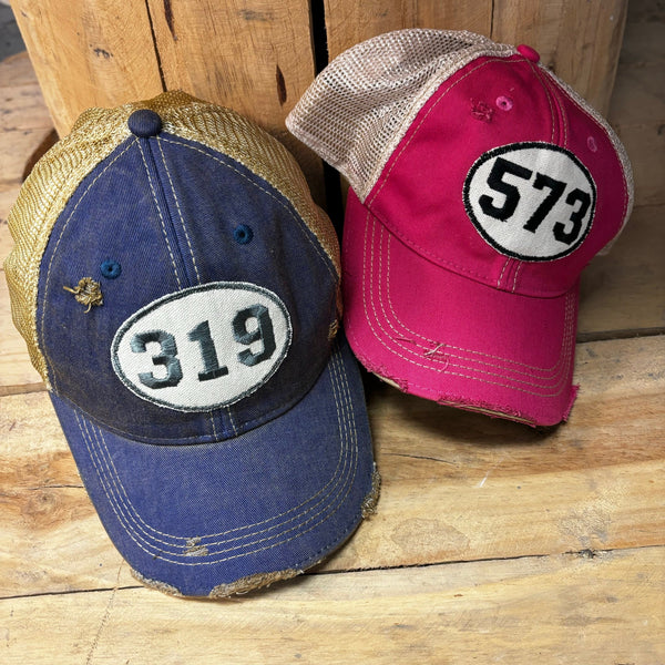 Your Area Code Custom Hat