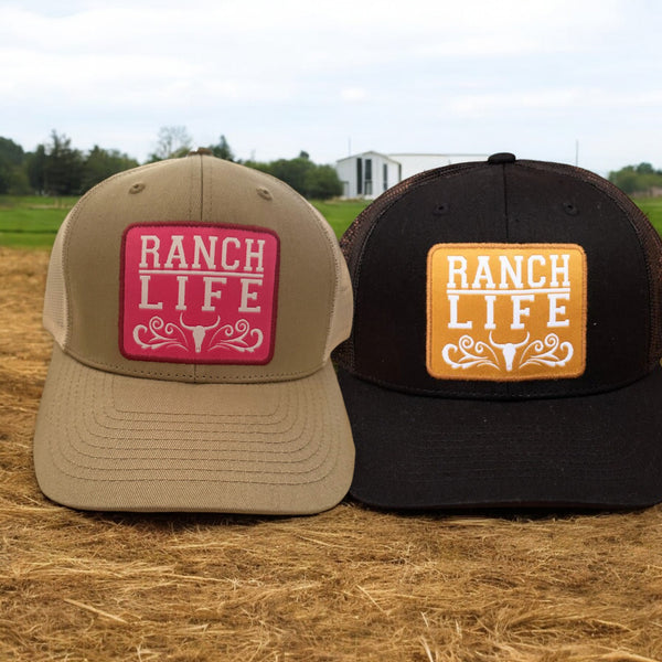 “Ranch Life” Embroidered Cap (SALE)