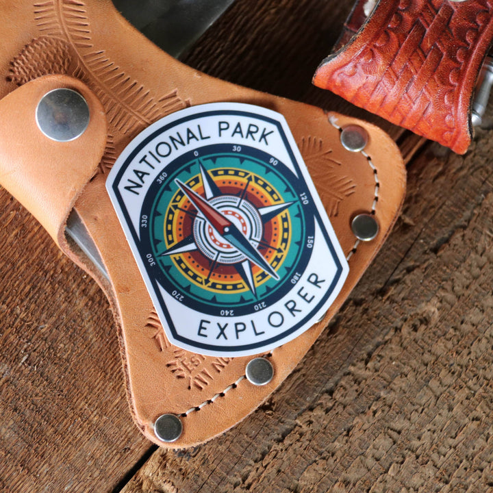 National Park Explorer Vinyl Sticker