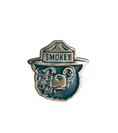 Smokey Bear Enamel Pin