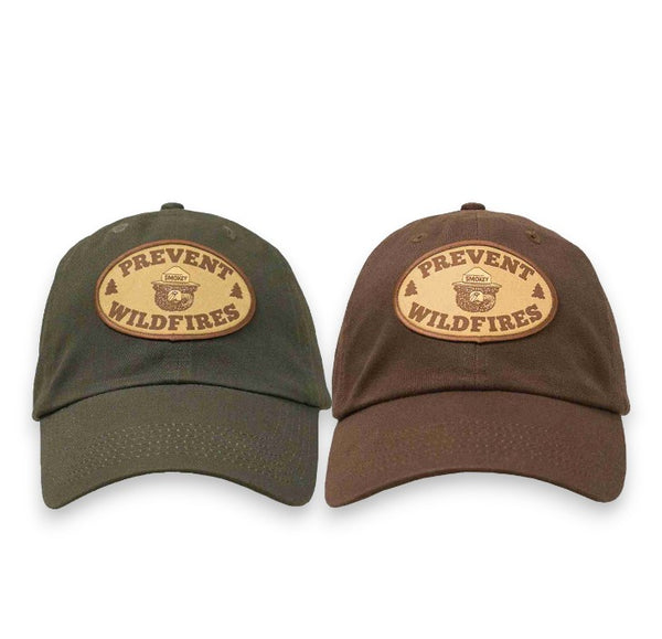 Smokey Bear "Prevent Wildfires" Patch Cap (Various Colors)