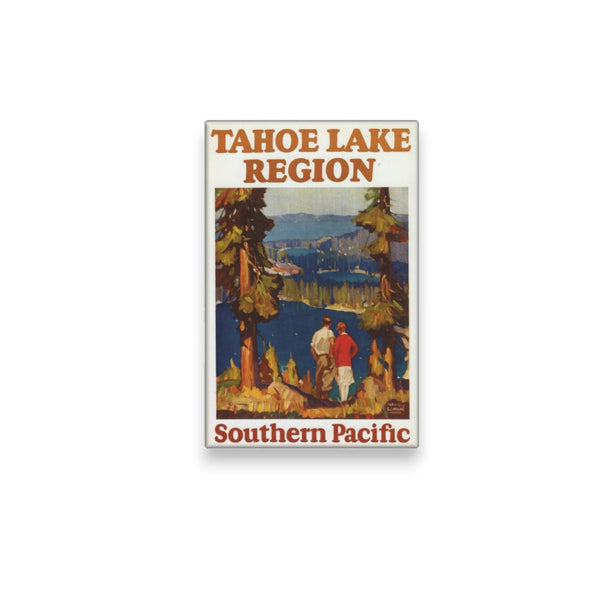 "Tahoe Lake Region - Southern Pacific" Poster Reproduction Magnet