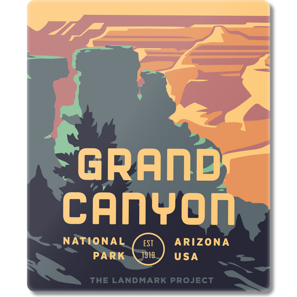 Grand Canyon National Park Magnet-Vintage Style