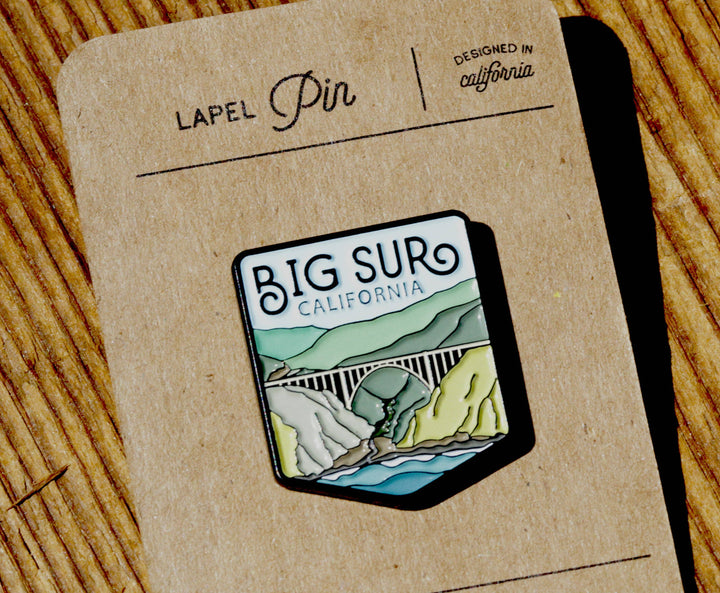 Big Sur Lapel Pin