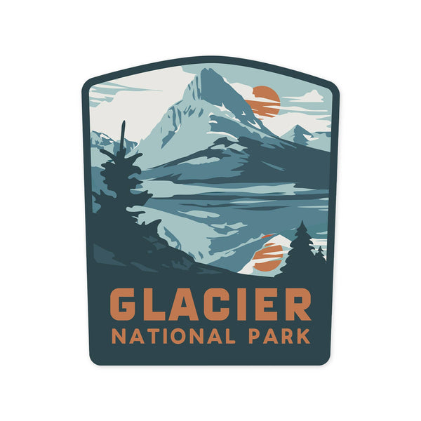 Glacier National Park Sticker