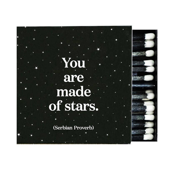 "You Are Made Of Stars" Matchboxes