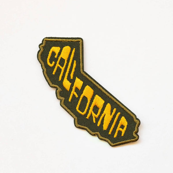 California State Embroidered Iron on Patch