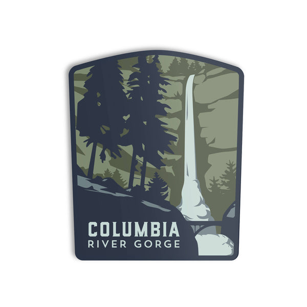 Columbia River Gorge Sticker, Oregon