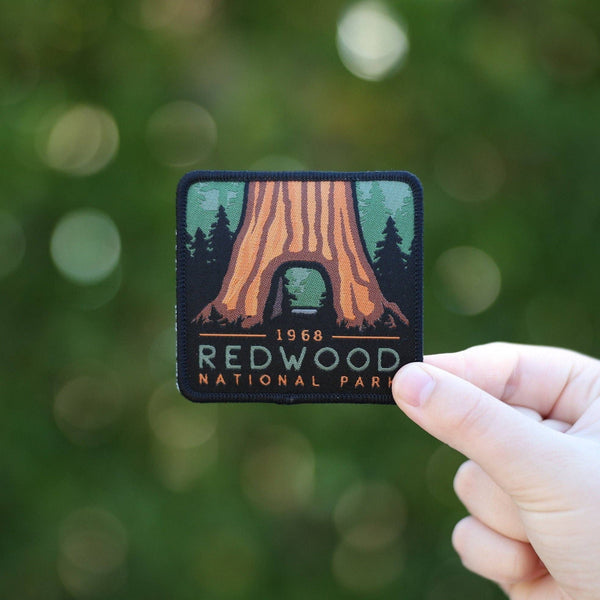 Redwood National Park Iron-On Embroidered Patch