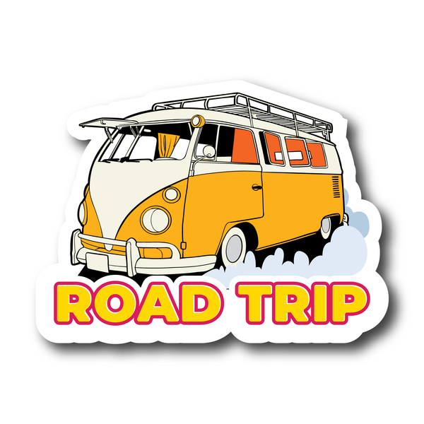 Road Trip Van Sticker Vinyl Decal