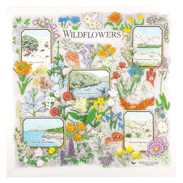 Wildflowers Oversized Bandana