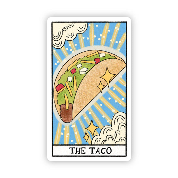 "The Taco" Tarot Card Sticker