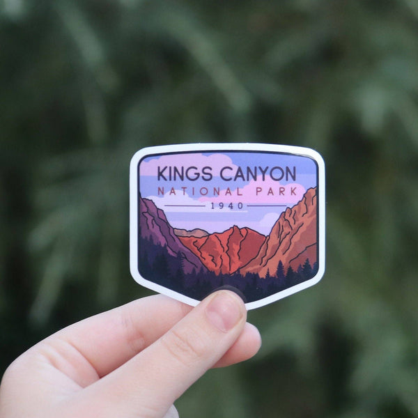 Kings Canyon National Park - Vinyl Sticker