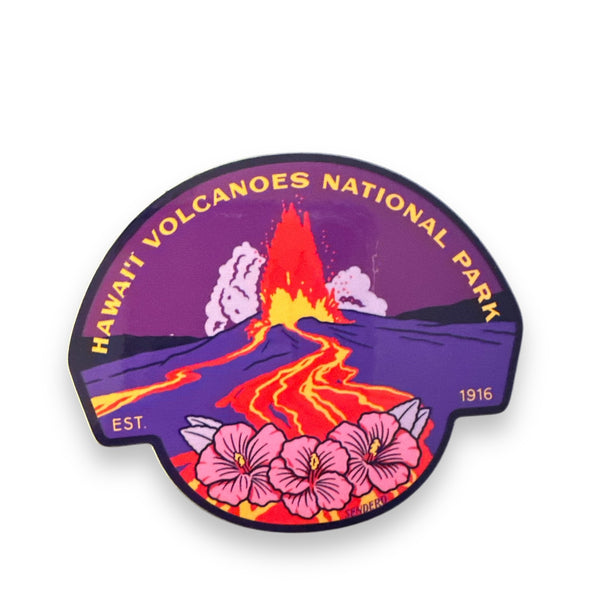 Hawaii Volcanoes National Park Vinyl Sticker