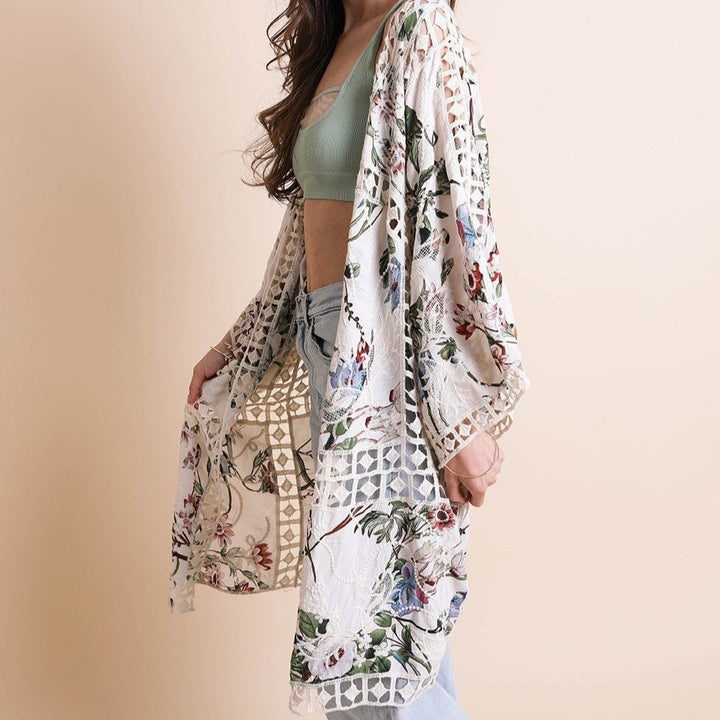 Heriloom Embroidered Kimono