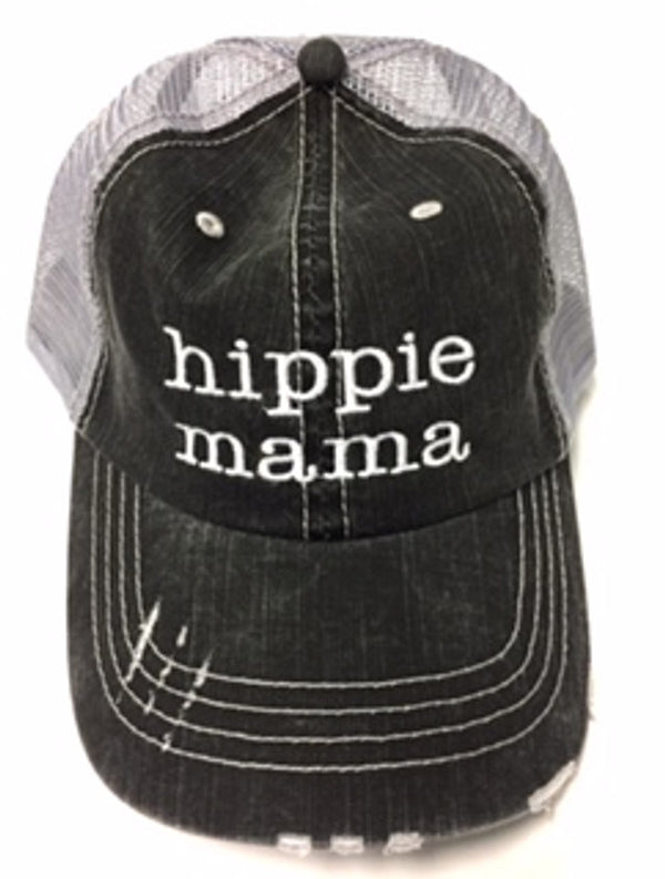 "Hippe Mama" Embroidered Hat