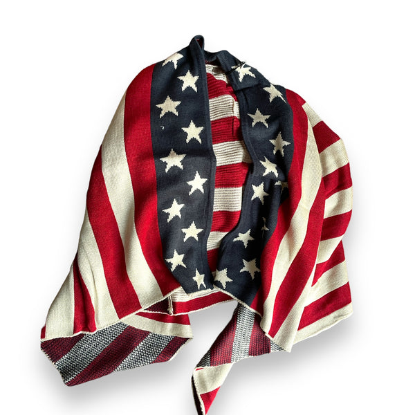 American Flag Vest Kimono