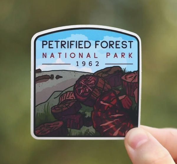 Petrified Forest National Park Waterproof Vinyl Sticker