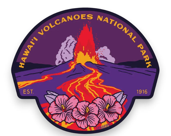 Hawaii Volcanoes National Park Iron On Patch