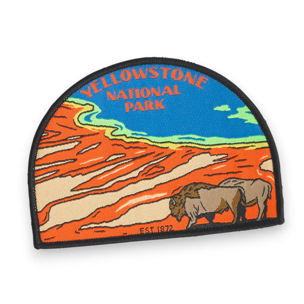 Yellowstone National Park Iron On Patch