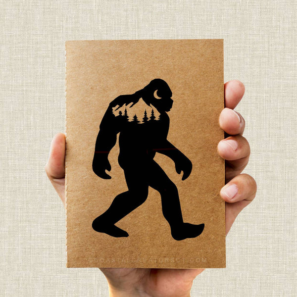 Sasquatch Bigfoot 48-Page Pocket Journal