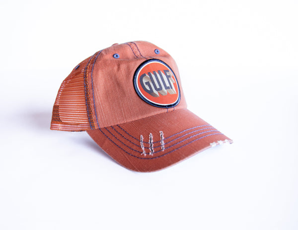 Gulf Pride Unisex Distressed Trucker Cap Circa 1947 (Choice of Colors)