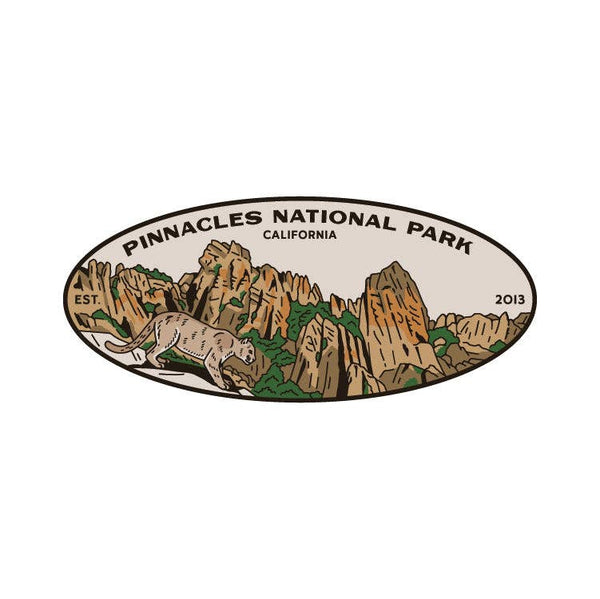 Pinnacles National Park Vinyl Sticker